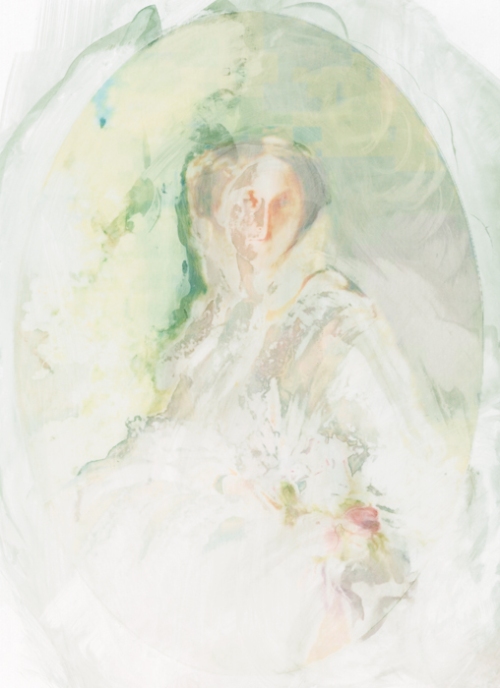 Amanda Clyne, "Winterhalter (Olga), Erased, P/M Gallery, $1800